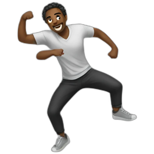 Dancing hustle emoji