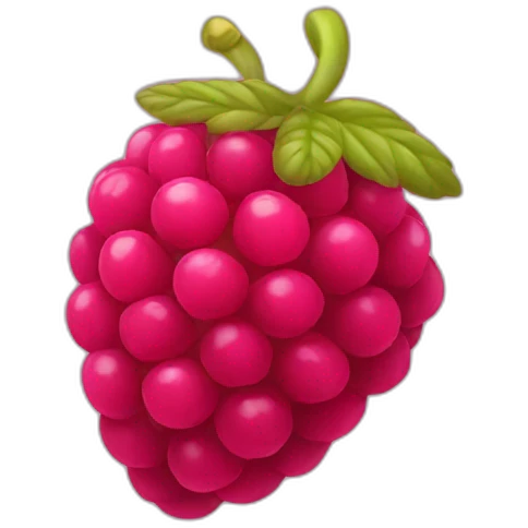 Raspberry emoji