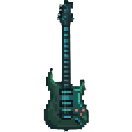 electronic synthesizer guitar emoji