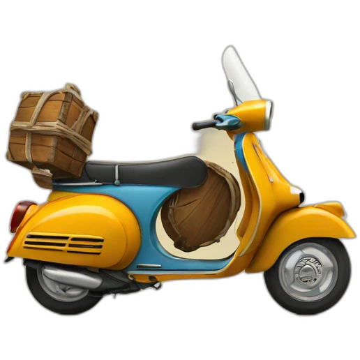 Vespa Piraten Logo emoji