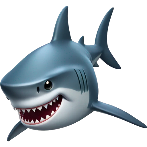 shark with top hat emoji