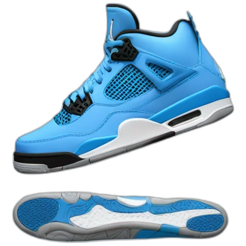 Jordan-4-university-blue emoji