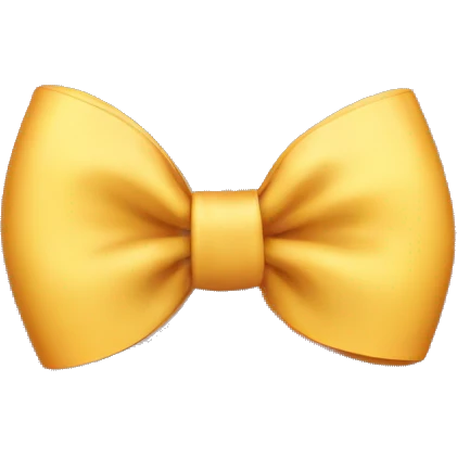 Cute bow emoji
