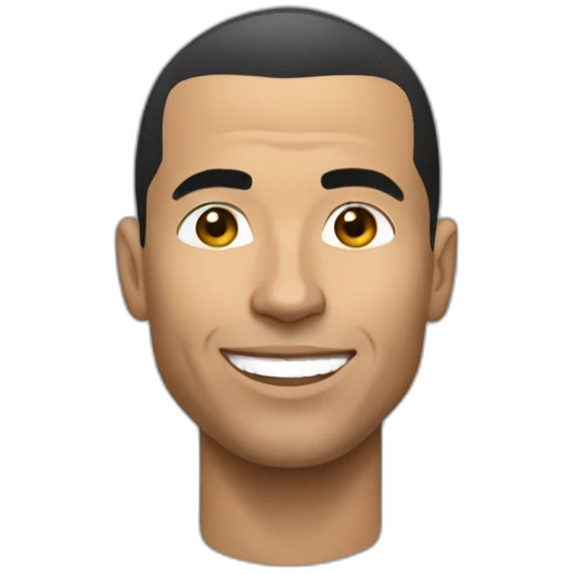 Ronaldo énervé emoji