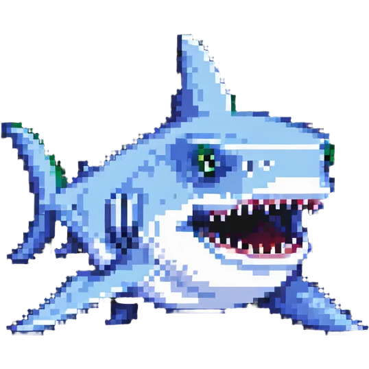 Tu Shark character emoji