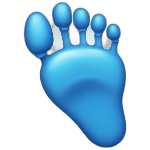 Foot emoji