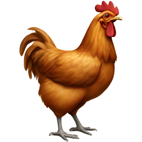 Chicken emoji