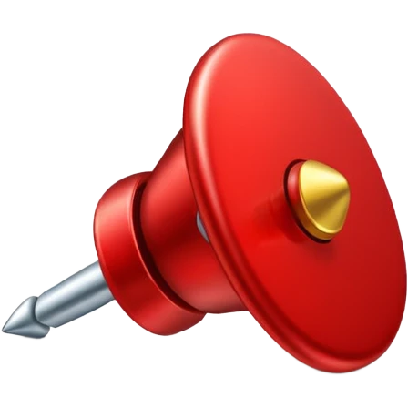 tachuela roja tradional emoji