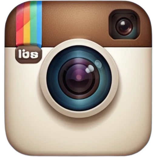 Instagram logo emoji