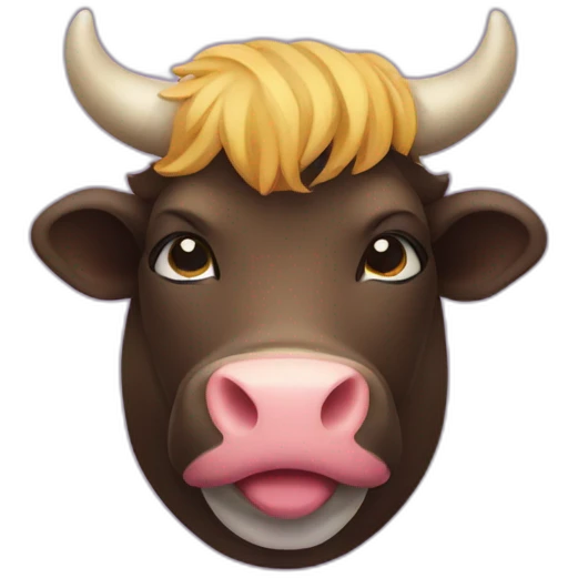  gay bull emoji