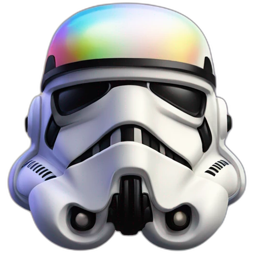 rainbowish-stormtrooper emoji
