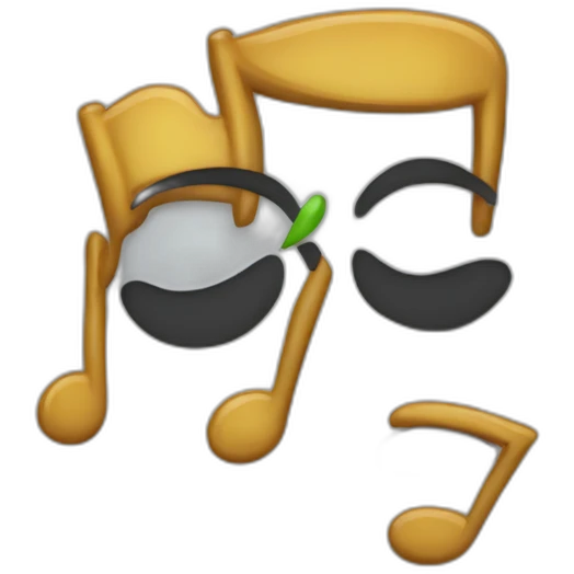 Words tune in emoji