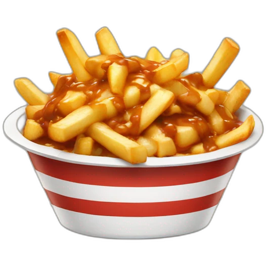 Poutine emoji