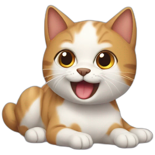 gato eructando perros emoji