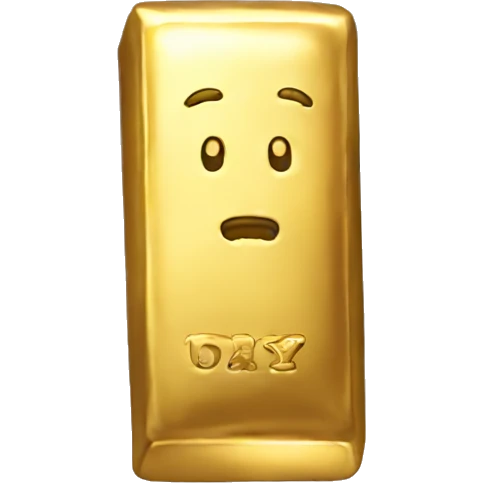 gold BAR dirty emoji