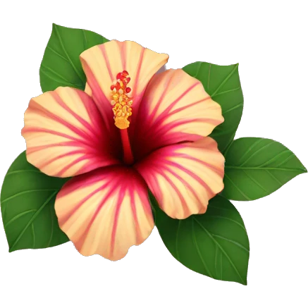 hibiscus emoji