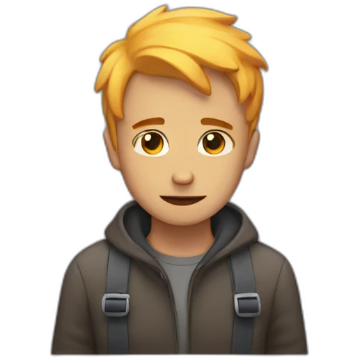 gay with depression emoji