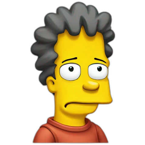 Bart simpson emoji