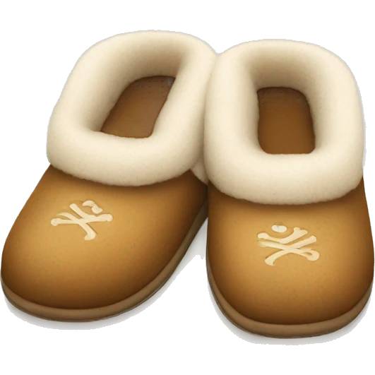 Ugg slippers  emoji