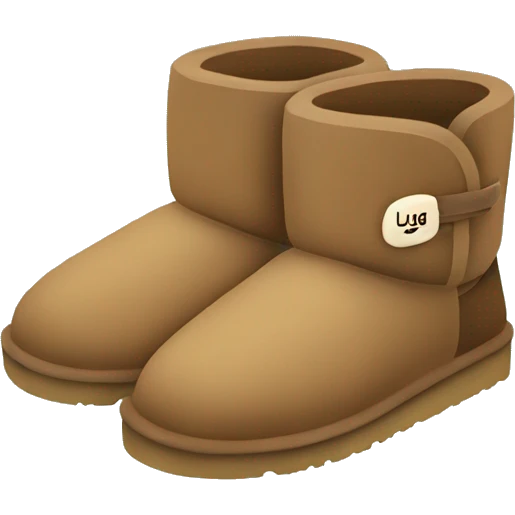 UGG slippers  emoji