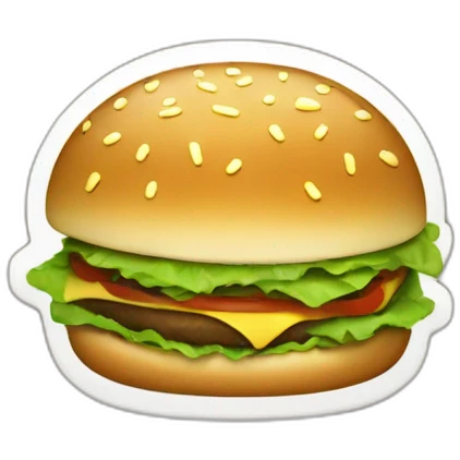 spotify with hamburger emoji