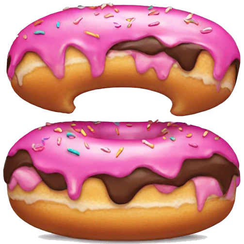 eating donuts emoji