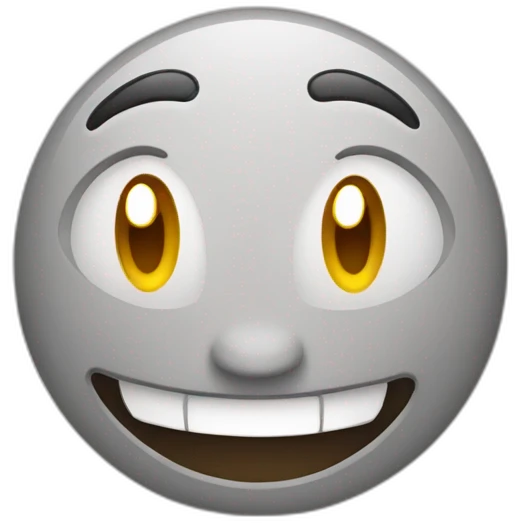 Happy face emoji