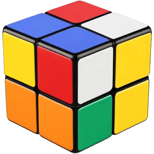 A rubix cube emoji