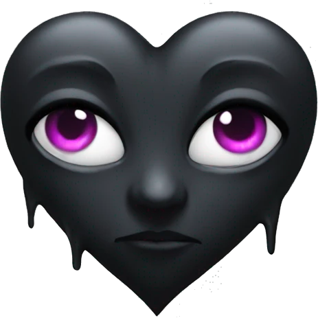 gothic heart  emoji