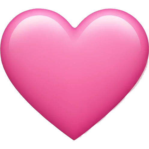 pink heart emoji
