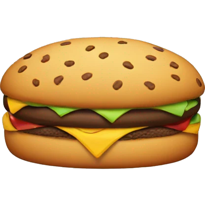 cookie burger emoji