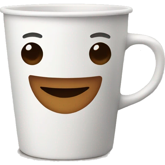 Coffee cups emoji
