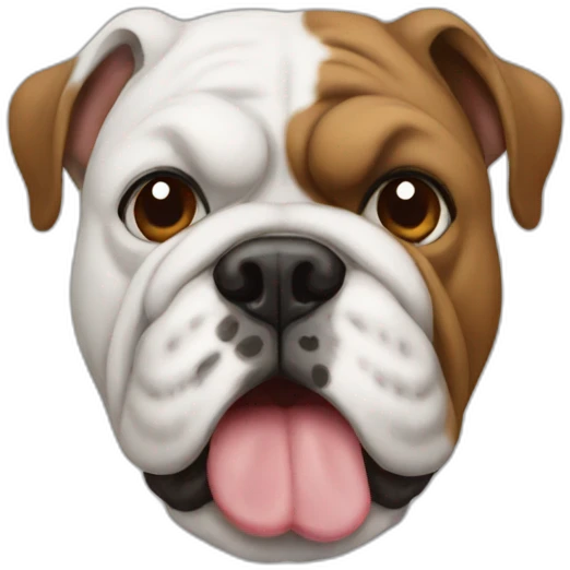 bulldog emoji