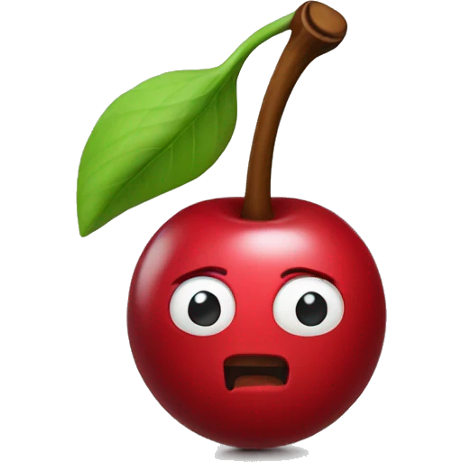 3D Cherry  emoji