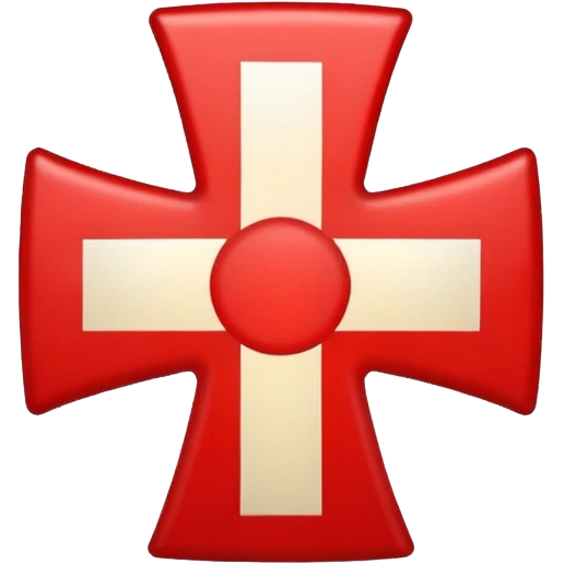 the red cross of the knights templar emoji