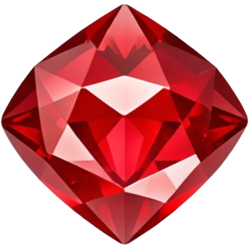 gem glitter red emoji