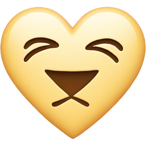 Heart with letter A  emoji