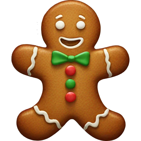gingerbread emoji