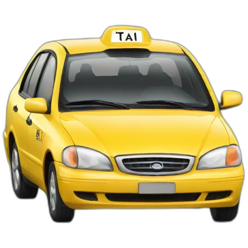 model taxi emoji