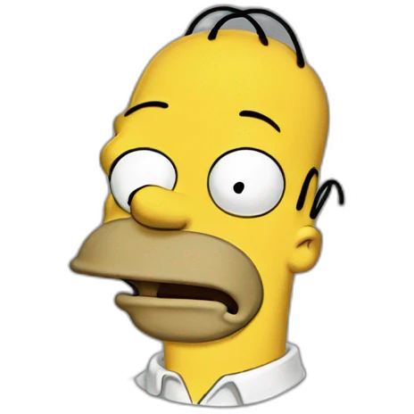 Homer simpson emoji