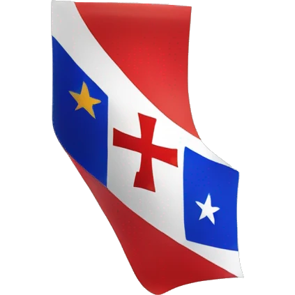 Bandera cruz de Borgoña  emoji