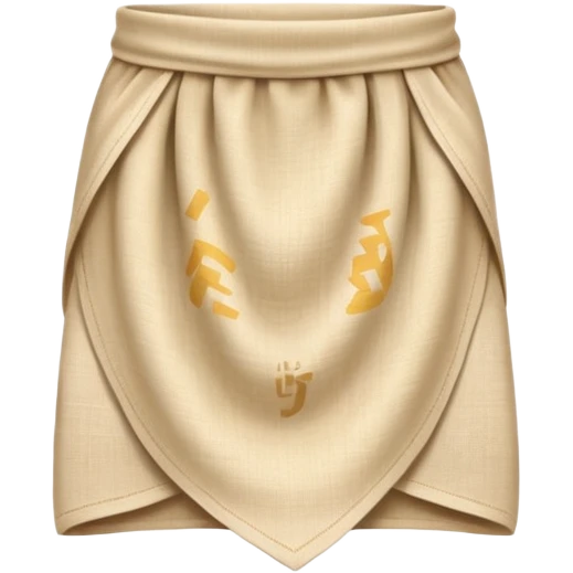 beige waist cloth emoji