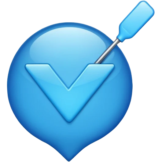 Create a blue checkmark for the nickname, do 1 in 1 as in tiktok emoji