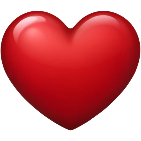 dark red heart emoji