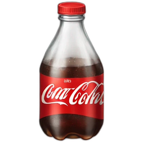 A bottle of coke emoji