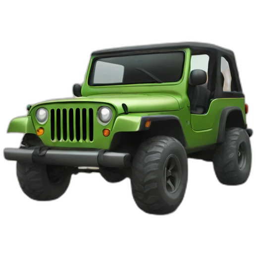 Angry jeep emoji
