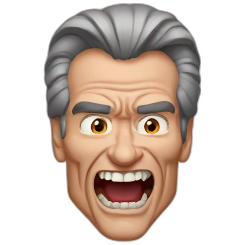 arnold schwarzenegger noteeth dracula emoji