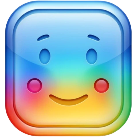 a piece of plastic material. without face emoji