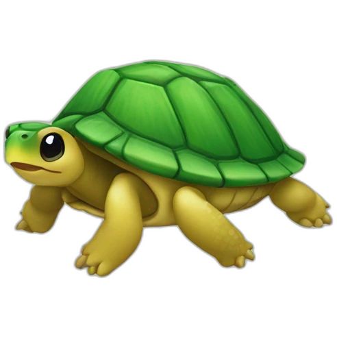 Tortue quui palmier emoji