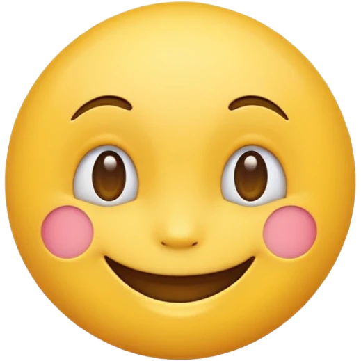 Black emoji smiling emoji